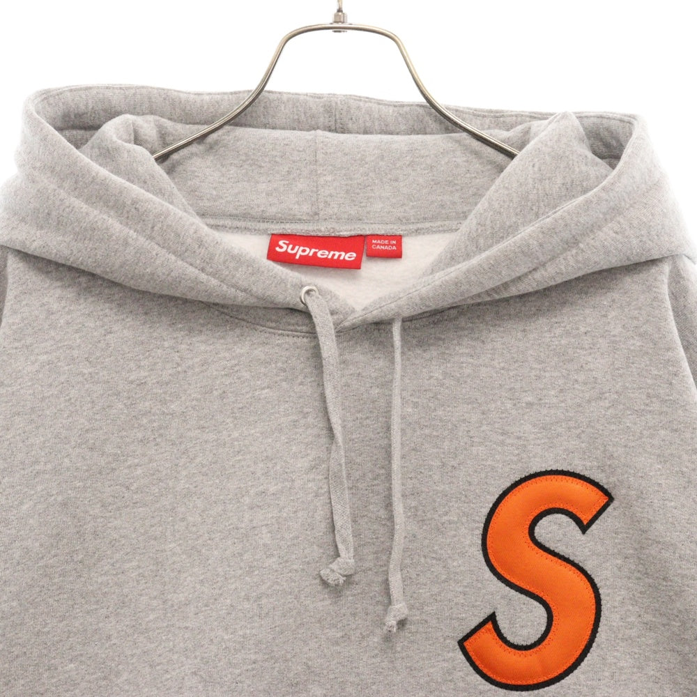 SUPREME(シュプリーム) 25SS S Logo Hooded Sweatshirt Sロゴ プルオーバーパーカー スウェット グレー