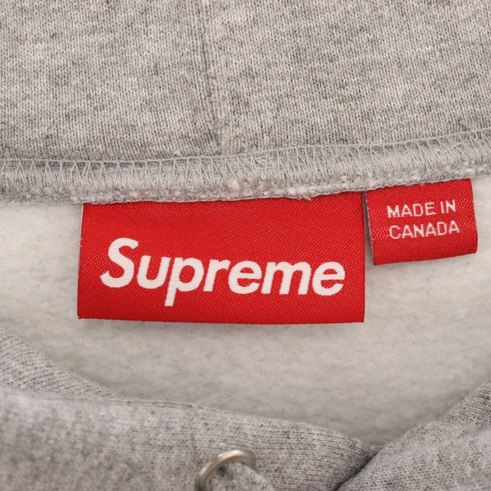 SUPREME(シュプリーム) 25SS S Logo Hooded Sweatshirt Sロゴ プルオーバーパーカー スウェット グレー