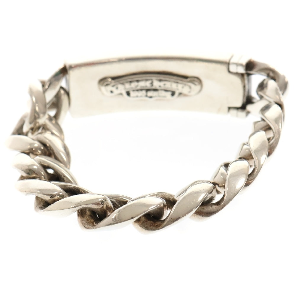 CHROME HEARTS(クロムハーツ) ID DAGGER P/BLKDIA ダガーIDクラシックリンク ブレスレット PAVE ブラックダイヤ シルバー