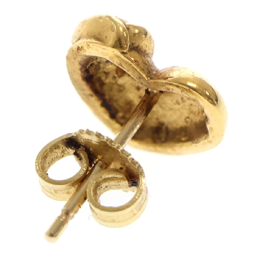 CHROME HEARTS(クロムハーツ) 22K HEARTS STUD ハート スタッドピアス ゴールド