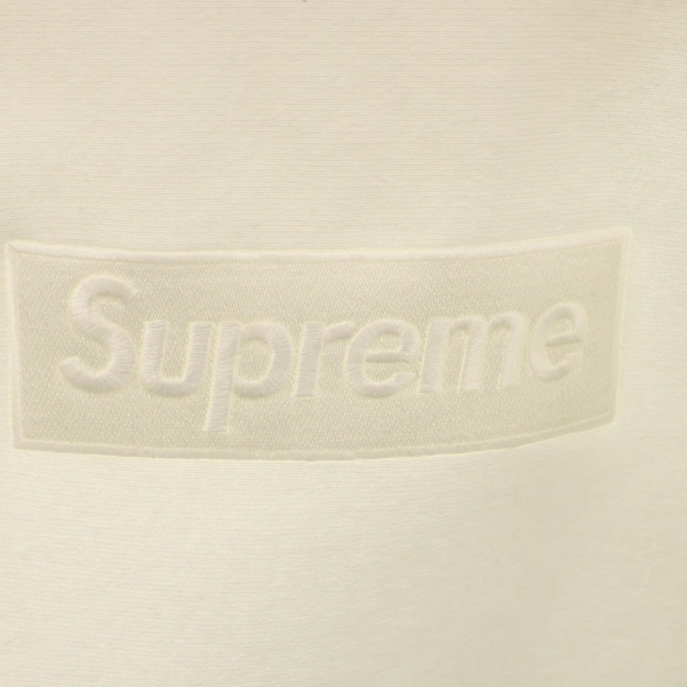 SUPREME(シュプリーム) 23AW Box Logo Hooded Sweatshirt ボックスロゴ プルオーバースウェット パーカー ホワイト