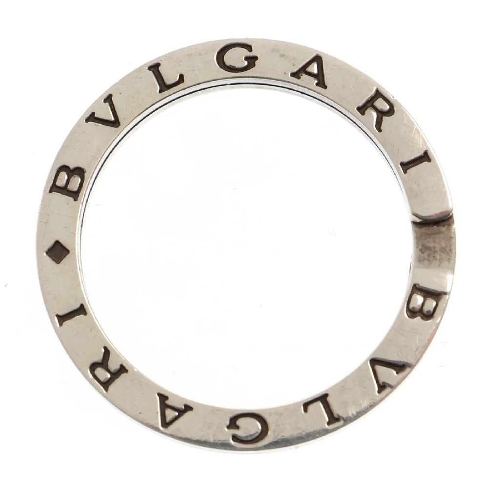 BVLGARI(ブルガリ) ロゴ刻印 キーリング シルバー