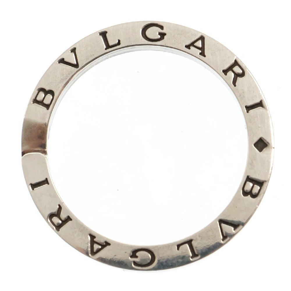 BVLGARI(ブルガリ) ロゴ刻印 キーリング シルバー