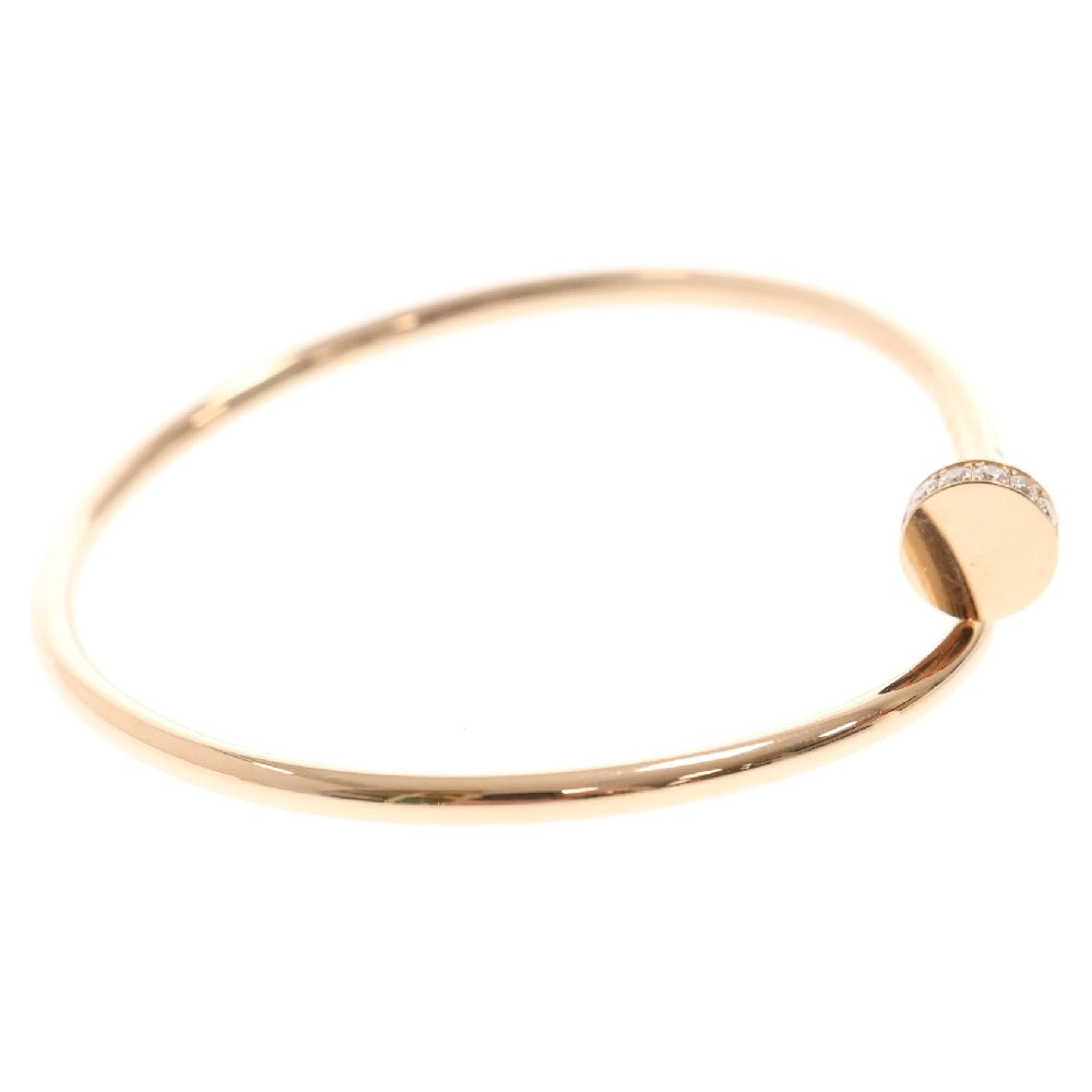Cartier(カルティエ) ジュストアンクル S? バングル ブレスレット ハーフダイヤ Au750