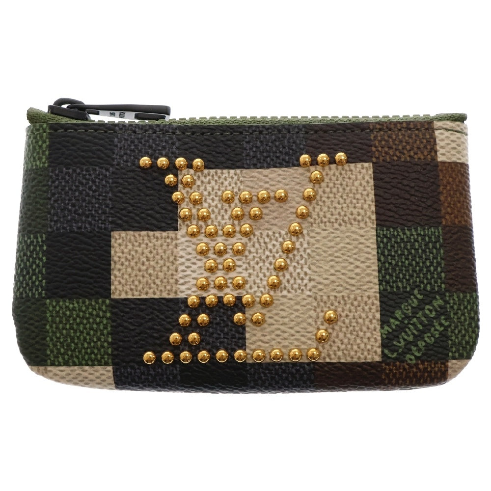 LOUIS VUITTON(ルイヴィトン) ポシェットクレ ダミエポップ 総柄レザー コインケース マルチ M83175