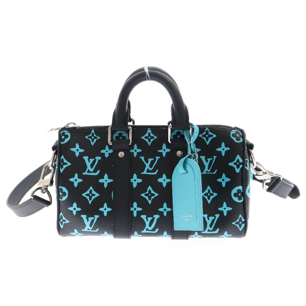 LOUIS VUITTON(ルイヴィトン) モノグラム・プレイグラウンド キーポル・バンドリエール25 2WAYショルダーバッグ ハンドバッグ ブラック M21938