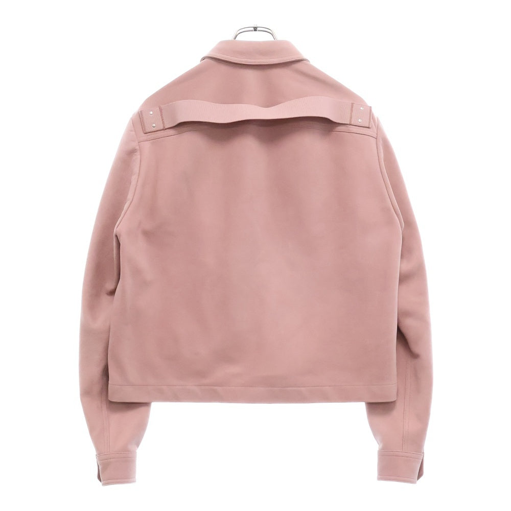 Rick Owens(リックオウエンス) Alice Strobe Leather Jacket アリス ストロボ レザージャケット ピンク RP01D2718-LCK