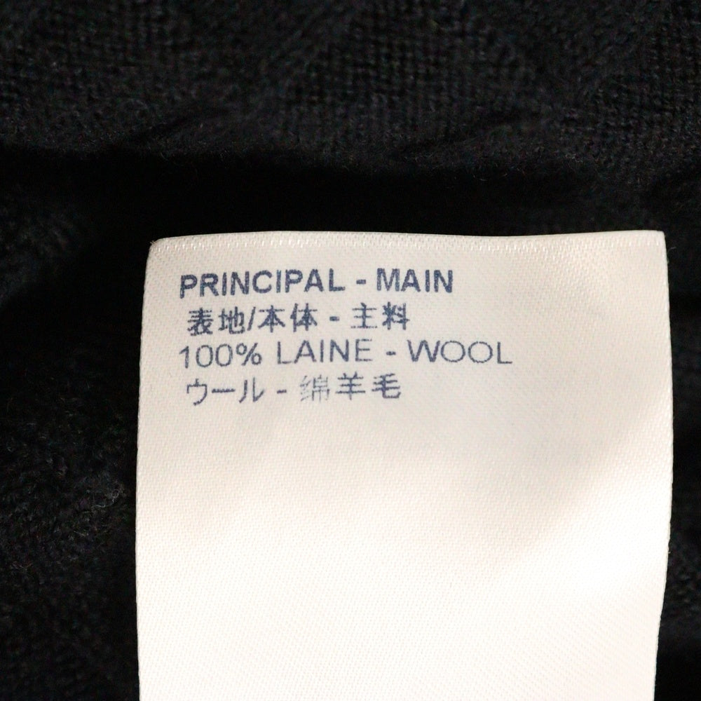 LOUIS VUITTON(ルイヴィトン) 21SS ダミエ クルーネックニット セーター ブラック RM211Q VOR HJN40W