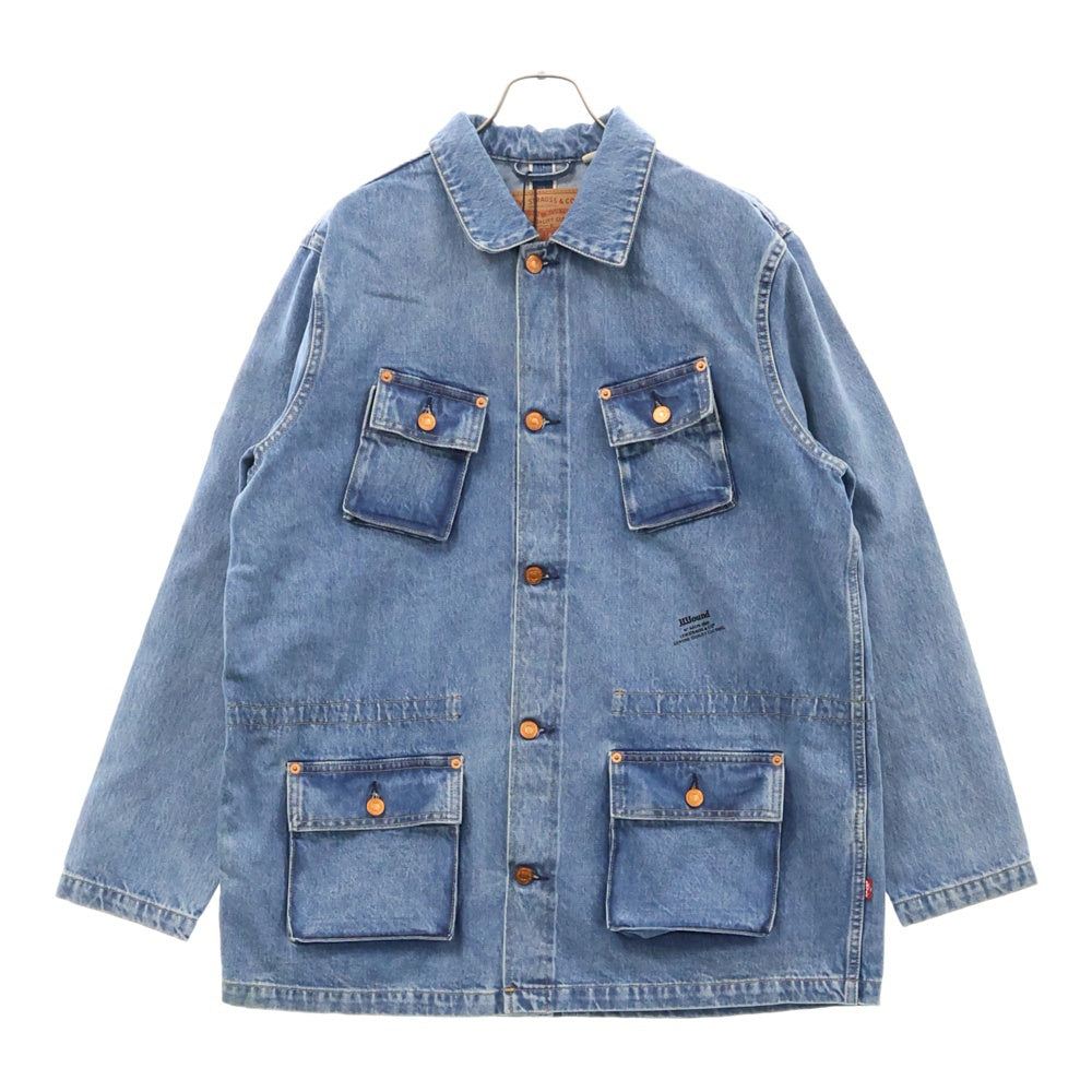 Levi's(リーバイス) ×JJJJound UTILITY DENIM JACKET TYPE1 ジョウンド ユーティリティ デニム ジャケット インディゴ