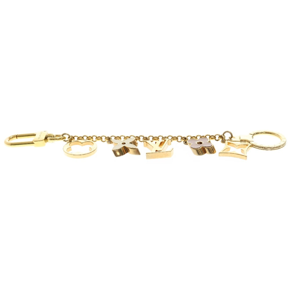 LOUIS VUITTON(ルイヴィトン) フルール ドゥ モノグラム モノグラムキーホルダー チャーム ゴールド M65111