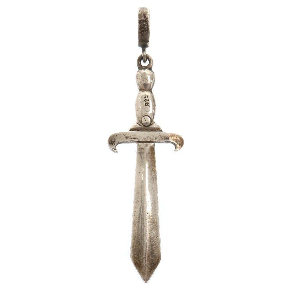 Loree Rodkin(ローリーロドキン) Sword ソード ジルコニアペンダントトップ ネックレストップ シルバー