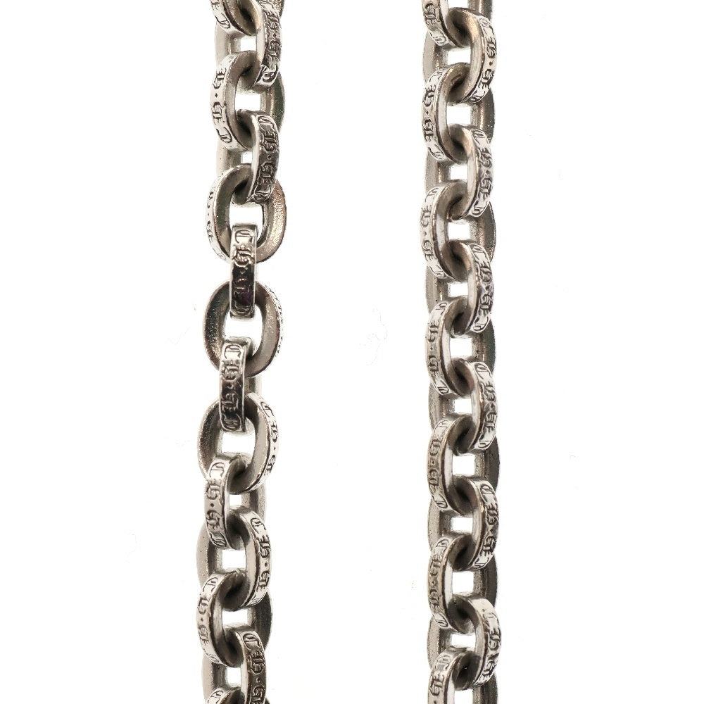 CHROME HEARTS(クロムハーツ) K18WG PAPER CHAIN ペーパーチェーン ネックレス 20inch ホワイトゴールド