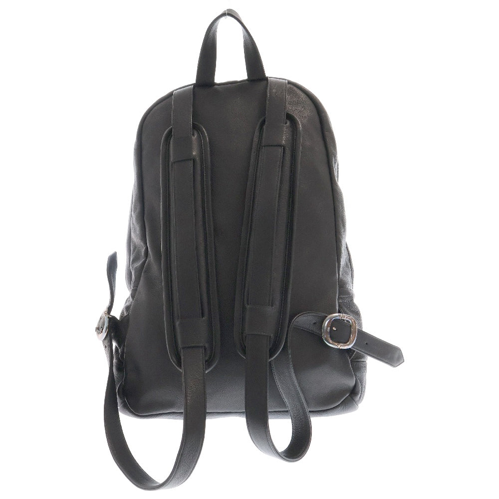 CHROME HEARTS(クロムハーツ) 7TH GRADE セメタリークロスパッチレザーリュック バックパック ブラック
