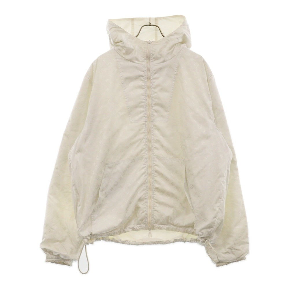 LOUIS VUITTON(ルイヴィトン) 22AW LVSEモノグラムリバーシブル ウインドブレーカー ナイロンジャケット RM222Q MO6 HLB46W ホワイト
