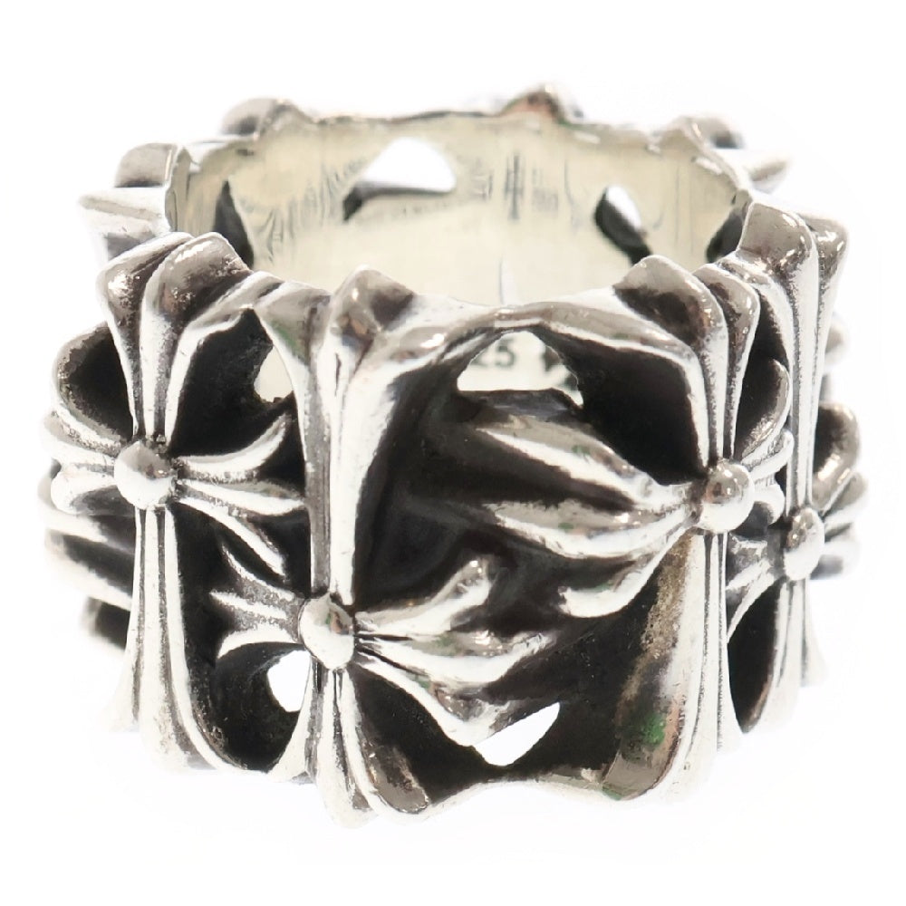 CHROME HEARTS(クロムハーツ) SQUARE CEMETERY スクエアセメタリークロス リング シルバー BCA352
