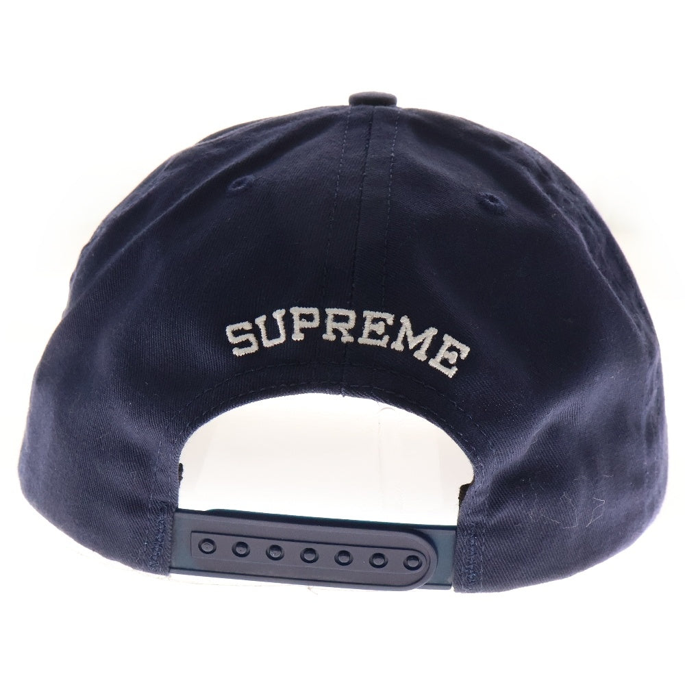 SUPREME(シュプリーム) 17SS Go Fuck Yourself 5-Panel コットン キャップ 帽子 ネイビー