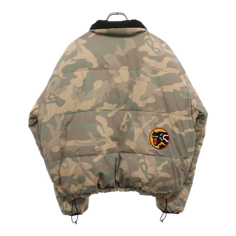 FIRST DOWN(ファーストダウン) BILLIONAIRE BOYS CLUB DOWN ビリオネアボーイズクラブ リバーシブル ダウンジャケット ブラック/ブラウン BBCJP243X003