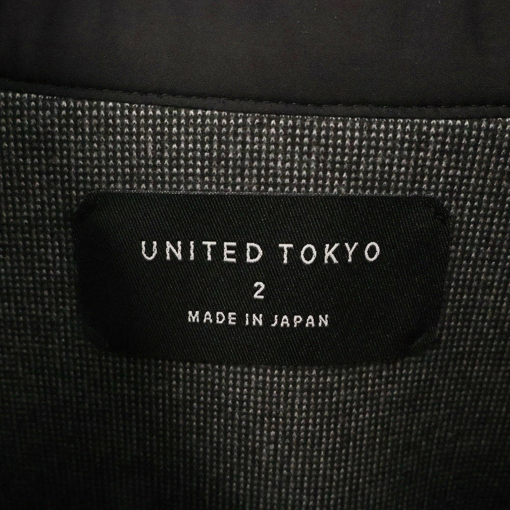 UNITED TOKYO(ユナイテッド トウキョウ) +3.6℃ダウンファブリックL/Sシャツ 長袖シャツ ブラック 134600002
