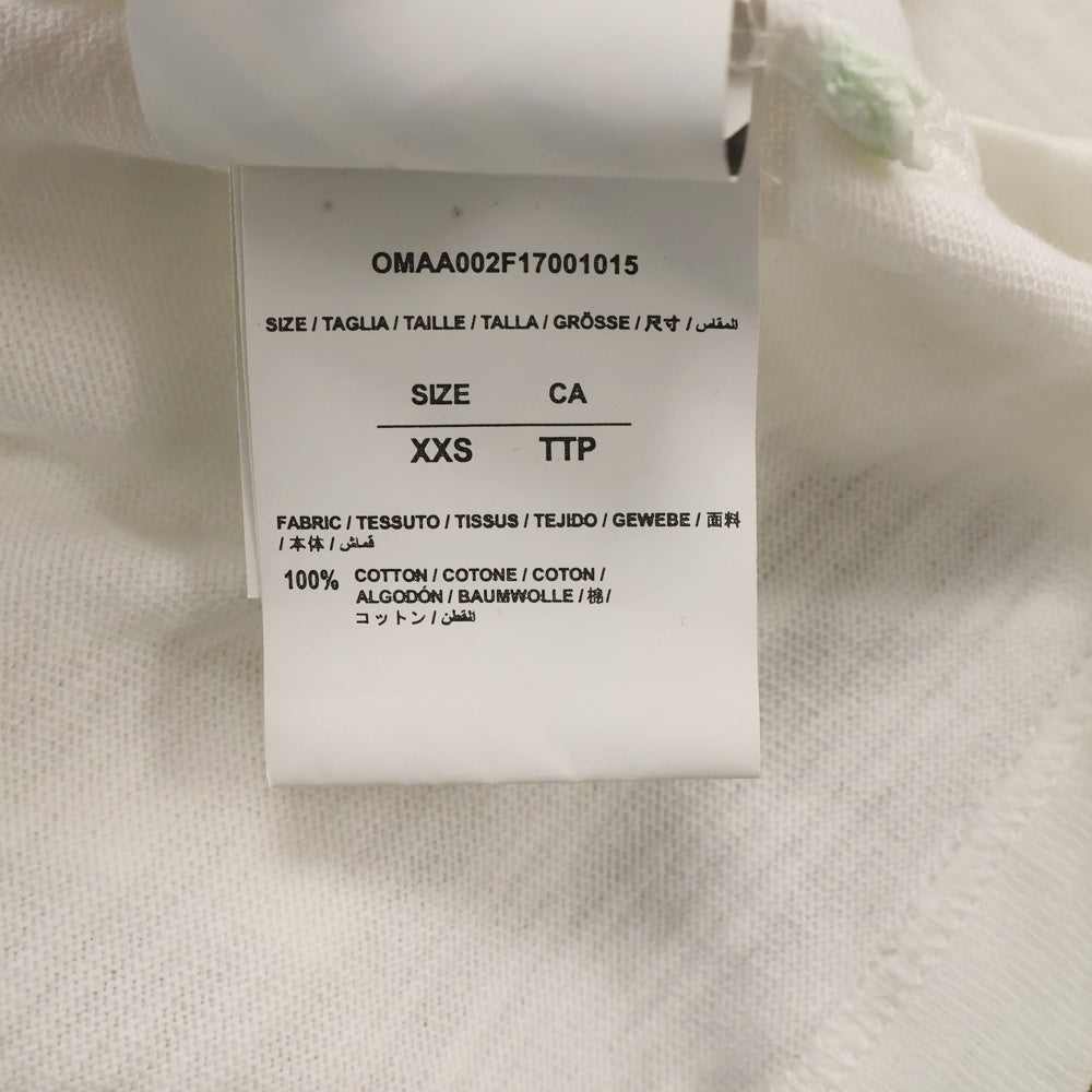 OFF-WHITE(オフホワイト) 17AW Seeing Things Caravaggio T-Shirt カラヴァッジョ 半袖Tシャツ ホワイト OMAA002F17001015