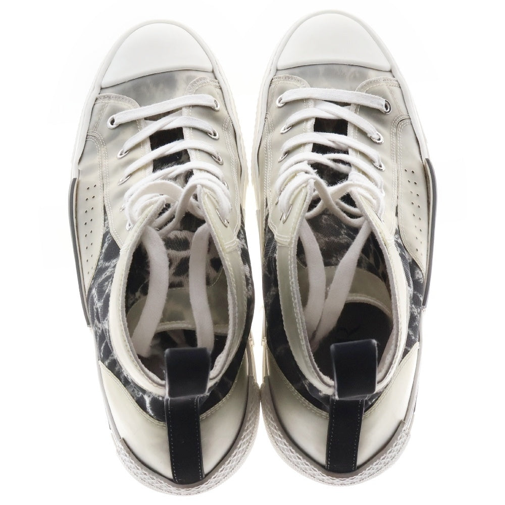 DIOR(ディオール) B23 レオパード ハイカットスニーカー グレー