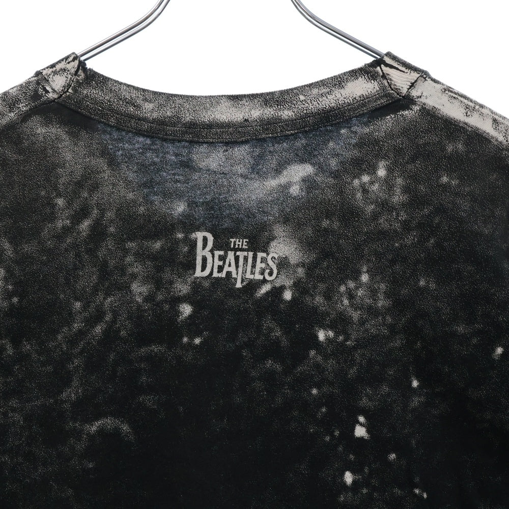 VINTAGE(ヴィンテージ) 90S THE BEATLES Member Ovp Fits ザビートルズ 全面プリント 半袖Tシャツ カットソー ブラック