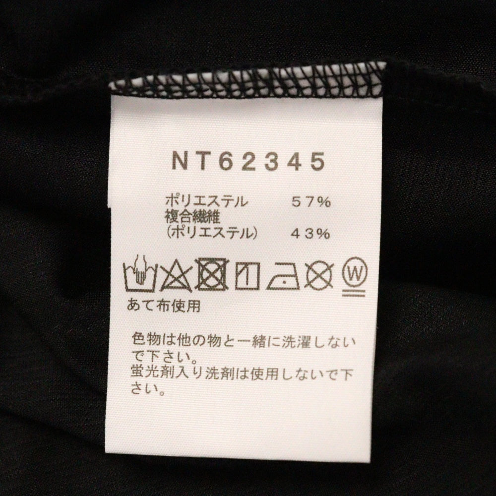 THE NORTH FACE(ザノースフェイス) ロングスリーブエアリーリラックスティー 長袖Tシャツ ロンT ブラック NT62345