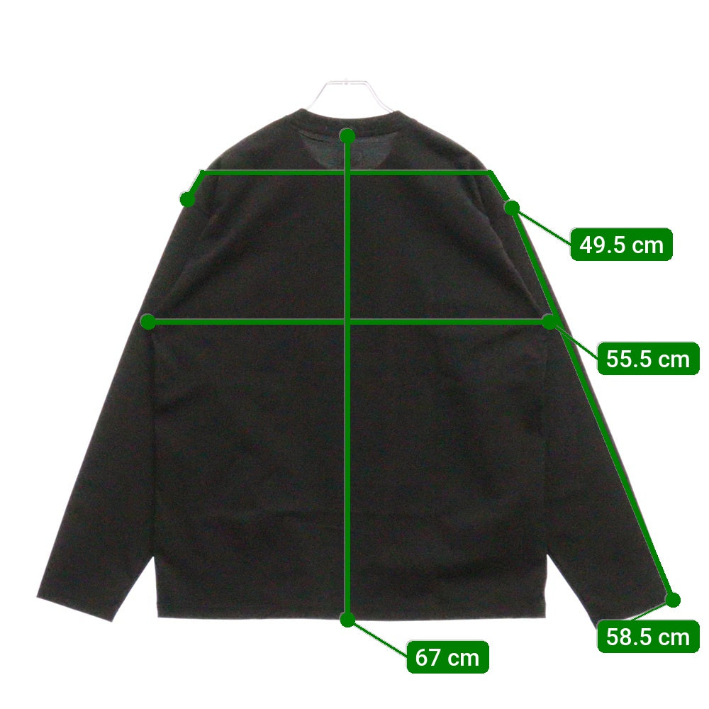 THE NORTH FACE(ザノースフェイス) ロングスリーブエアリーリラックスティー 長袖Tシャツ ロンT ブラック NT62345