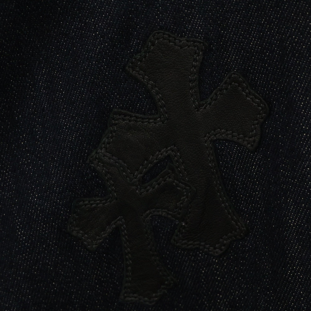 CHROME HEARTS(クロムハーツ) MAHAL KITA マハルキタ クロスパッチ デニム長袖シャツ インディゴ