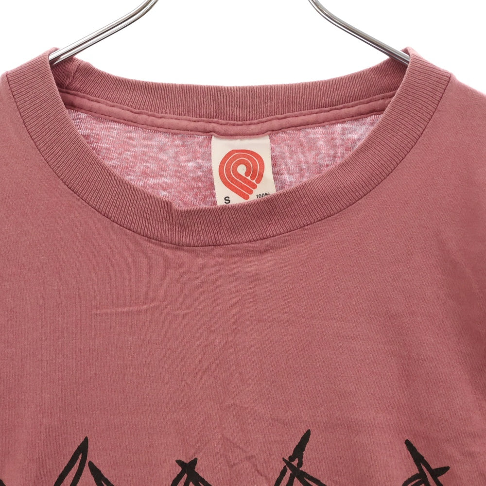 VINTAGE(ヴィンテージ) 90S Powell Ratbones パウエル ラットボーン 半袖Tシャツ カットソー ピンク