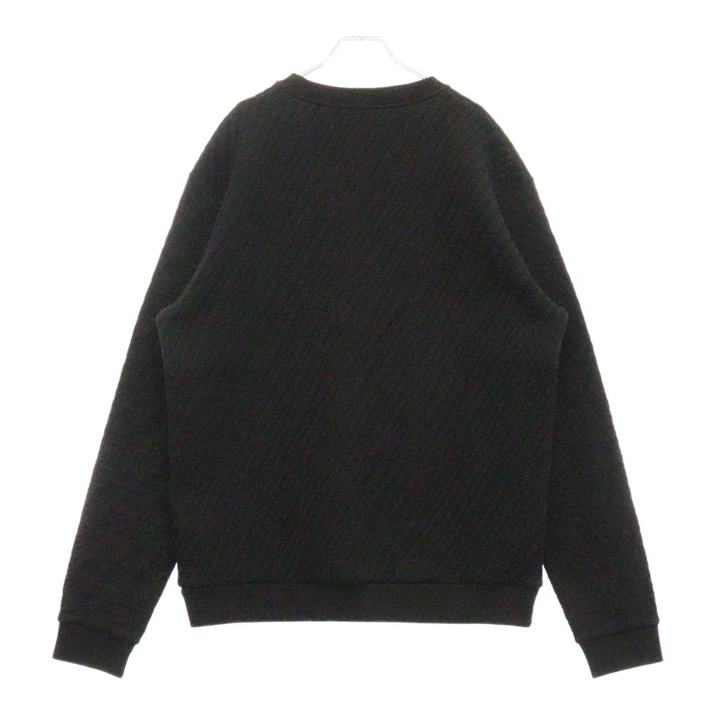 LOUIS VUITTON(ルイヴィトン) 22AW Sweatshirt モノグラム キルティング スウェットトレーナー ブラック RM222V NS0 HNY02W