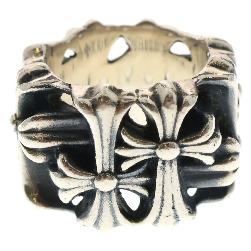 CHROME HEARTS(クロムハーツ) SQUARE CEMETERY スクエアセメタリークロス リング シルバー BCA352