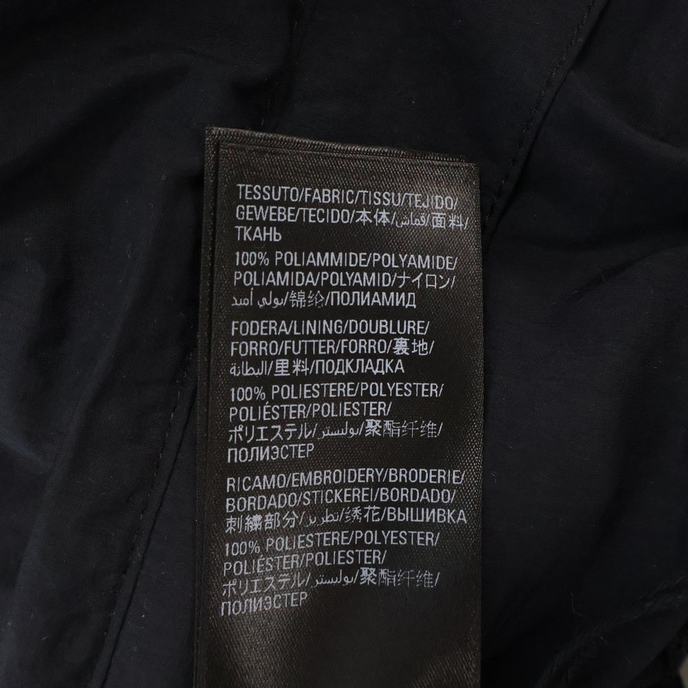 BALENCIAGA(バレンシアガ) 23SS 3B ICON TRACKSUIT トラックスーツロゴナイロンジャケット 725276 TNO79 ブラック/グリーン