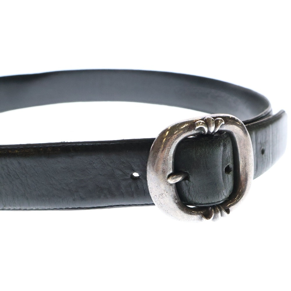 CHROME HEARTS(クロムハーツ) OLD BLT GUNSLINGER1.5 ガンスリンガーバックル レザーベルト シルバー BCA356