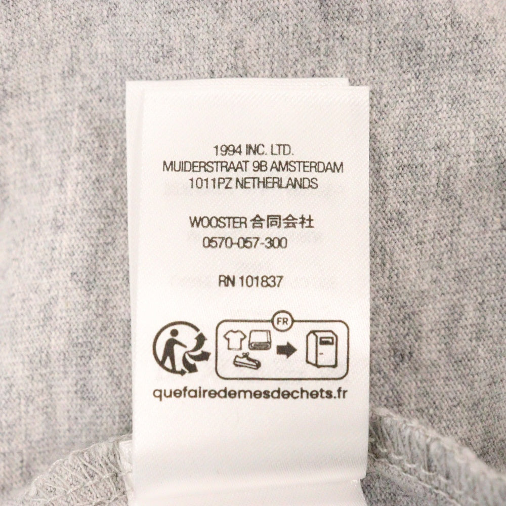 SUPREME(シュプリーム) 23AW Small Box L/S Tee スモールボックスロゴ刺繍 長袖Tシャツ ロンT グレー