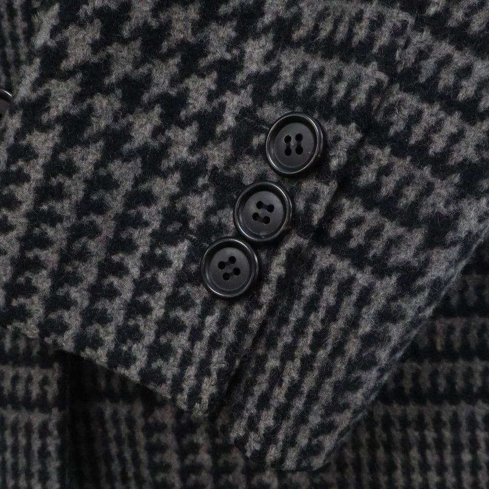 miumiu(ミュウミュウ) 18AW Single-breasted Wool And Faux-fur Coat シングルブレスト 3B ウールコート レディース グレー MS1491 087