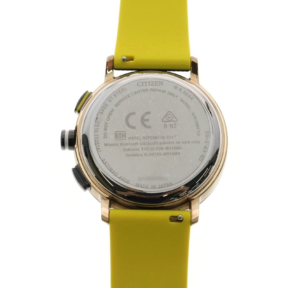CITIZEN(シチズン) Eco-Drive エコドライブ ラバーバンド 腕時計 ウォッチ ブラウン W510MV-02