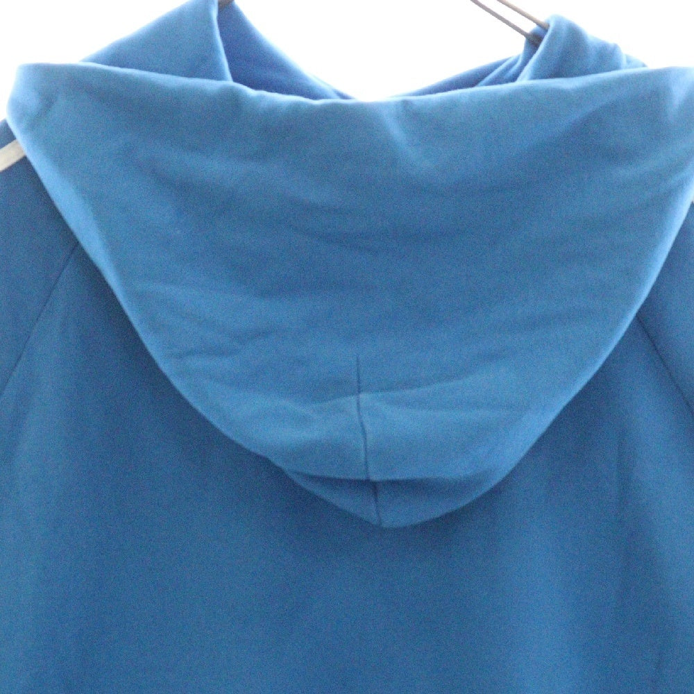 BALENCIAGA(バレンシアガ) 22AW×adidas Hoodie Large Fit アディダス ロゴラージフィット プルオーバーパーカー ブルー 729322 TNVN2