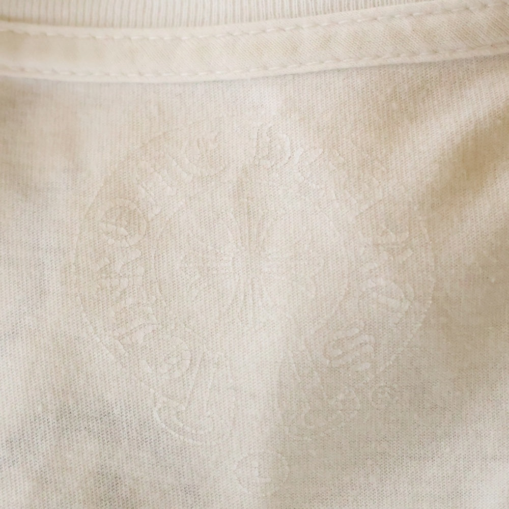 CHROME HEARTS(クロムハーツ) Dagger L/S Tee ダガーロゴプリント 長袖Tシャツ ホワイト