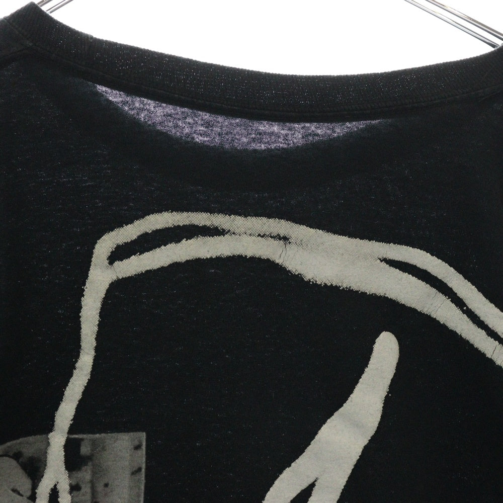 Cactus Jack(カクタスジャック) ×FRAGMENT TRAVIS SCOTT LOGO TEE フラグメント トラヴィススコット ロゴ 長袖Tシャツ カットソー ブラック