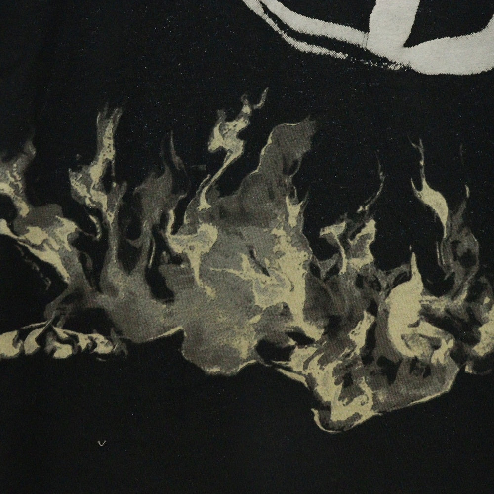Cactus Jack(カクタスジャック) ×FRAGMENT TRAVIS SCOTT LOGO TEE フラグメント トラヴィススコット ロゴ 長袖Tシャツ カットソー ブラック