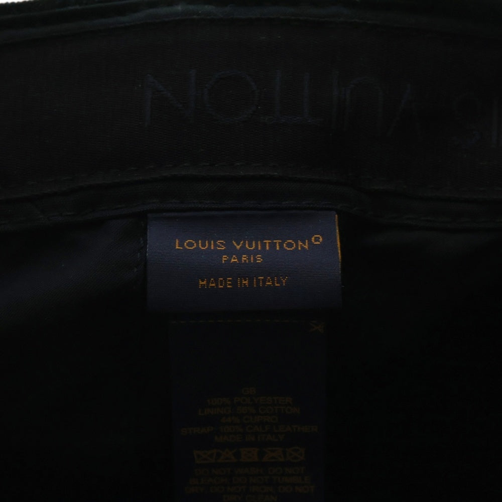 LOUIS VUITTON(ルイヴィトン) 22AW キャスケット ベルベット モノグラムキャップ 帽子 ブラック -
