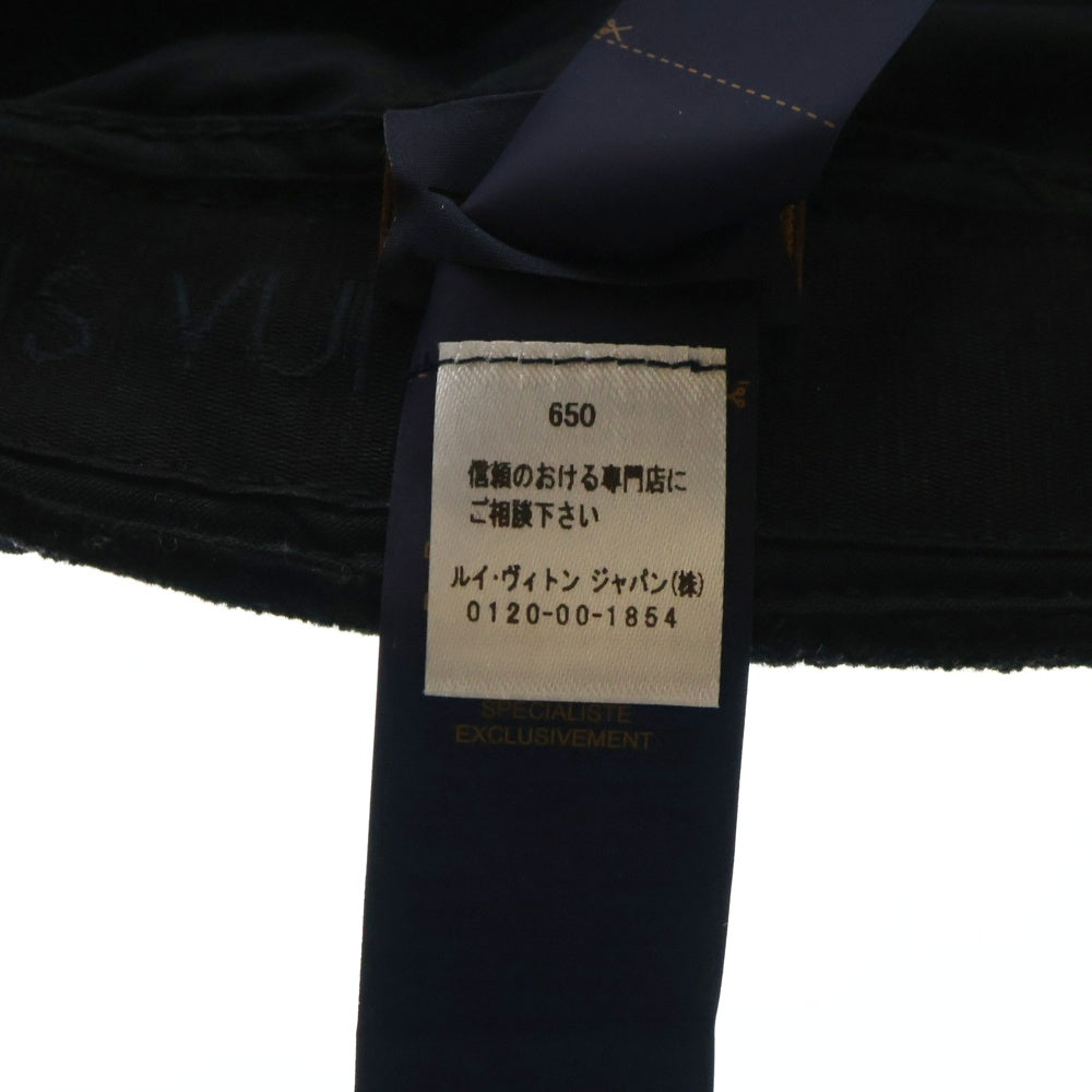 LOUIS VUITTON(ルイヴィトン) 22AW キャスケット ベルベット モノグラムキャップ 帽子 ブラック -