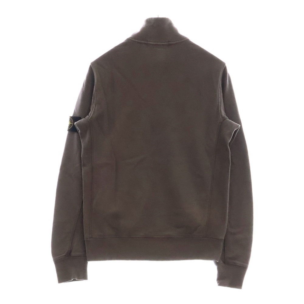 STONE ISLAND(ストーンアイランド) Garment Dyed Cotton Fleece Track Top ロゴワッペン ジップアップトラックジャケット グレー 611564820