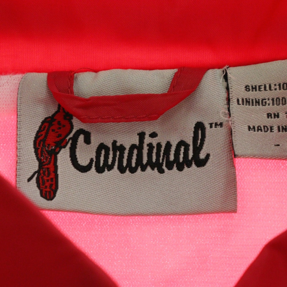 TOKYO INDIANS MC(トーキョー インディアンズ) ×CARDINAL COACH JACKET カーディナル ナイロンコーチジャケット レッド