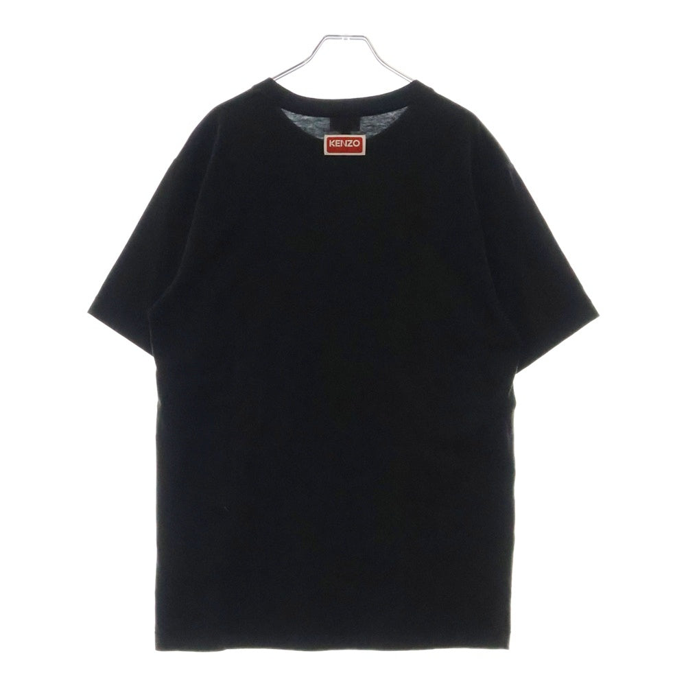 KENZO(ケンゾー) Varsity Jungle Tiger T-Shirt タイガープリント 半袖Tシャツ カットソー ブラック FD65TS0074SO