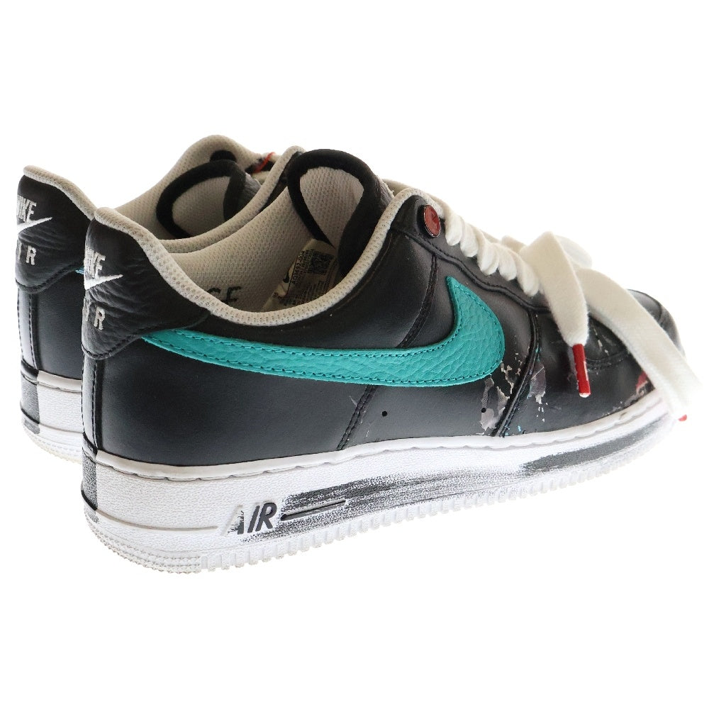 NIKE(ナイキ) × PEACEMINUSONE AIR FORCE 1 LOW 07 PARA-NOISE 3.0 G-DRAGON ピースマイナスワン エアフォース 1 ローカットスニーカー ブラック US9/27.0cm AQ3692-004