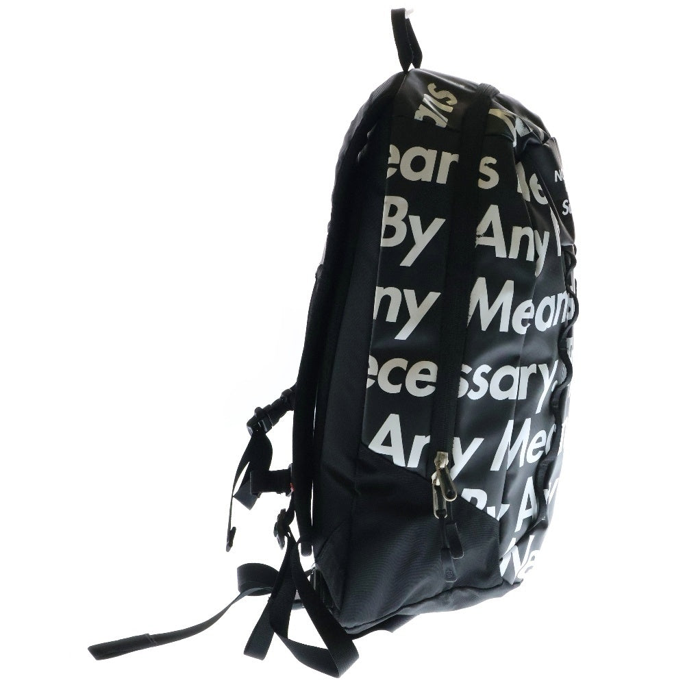 SUPREME(シュプリーム) 15AW ×THE NORTH FACE Base Camp Crimp Back Pack ザノースフェイス 総柄リュックサック バックパック ブラック