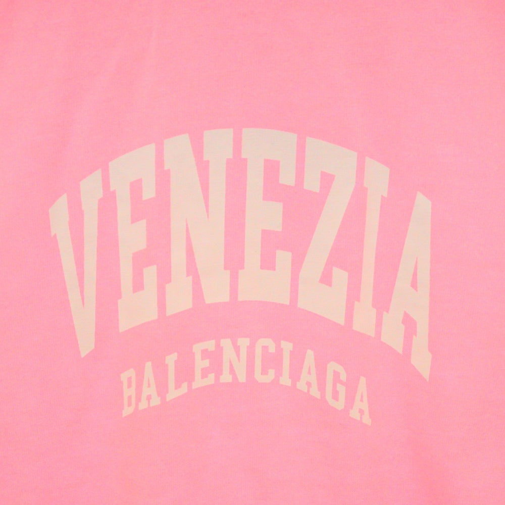 BALENCIAGA(バレンシアガ) Limuted Edition VENETIA T-Shirt ヴェネチア限定 半袖Tシャツ ピンク レディース 612965 TMV55