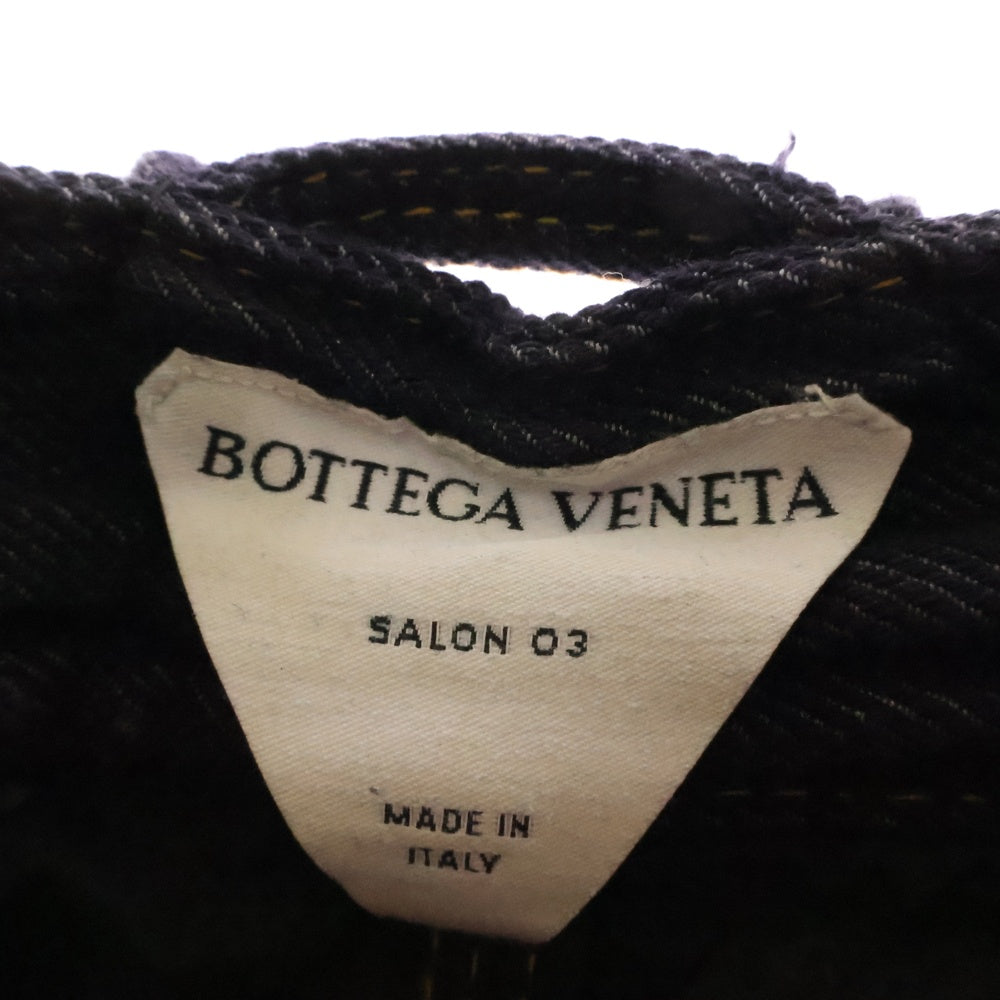 BOTTEGA VENETA(ボッテガヴェネタ) 22SS Denim Pants シワ加工デニムパンツ インディゴ 699385 V1VA0