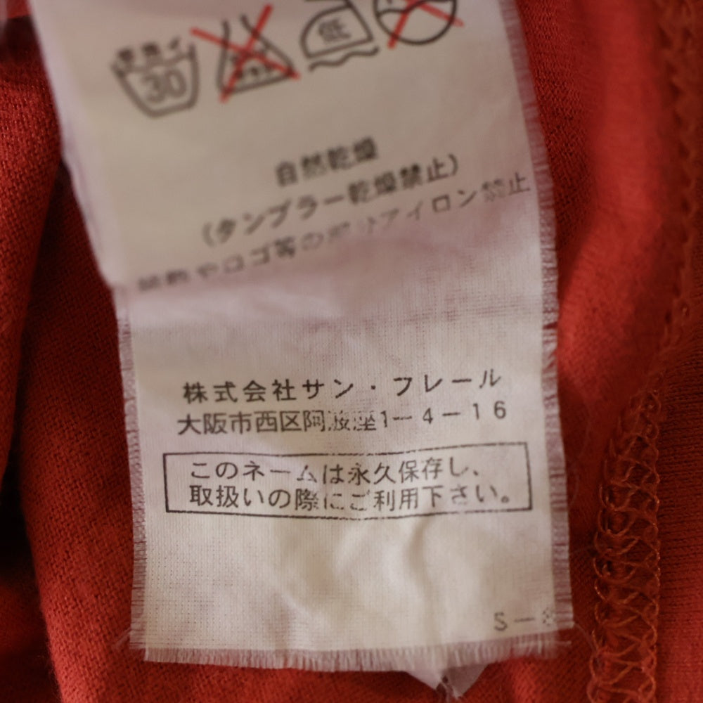 RAF SIMONS(ラフシモンズ) 06SS MESSAGE TANK-TOP メッセージ フロントプリント ノースリーブTシャツ タンクトップ オレンジ